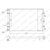 Radiator, racire motor WRA102 Qwp